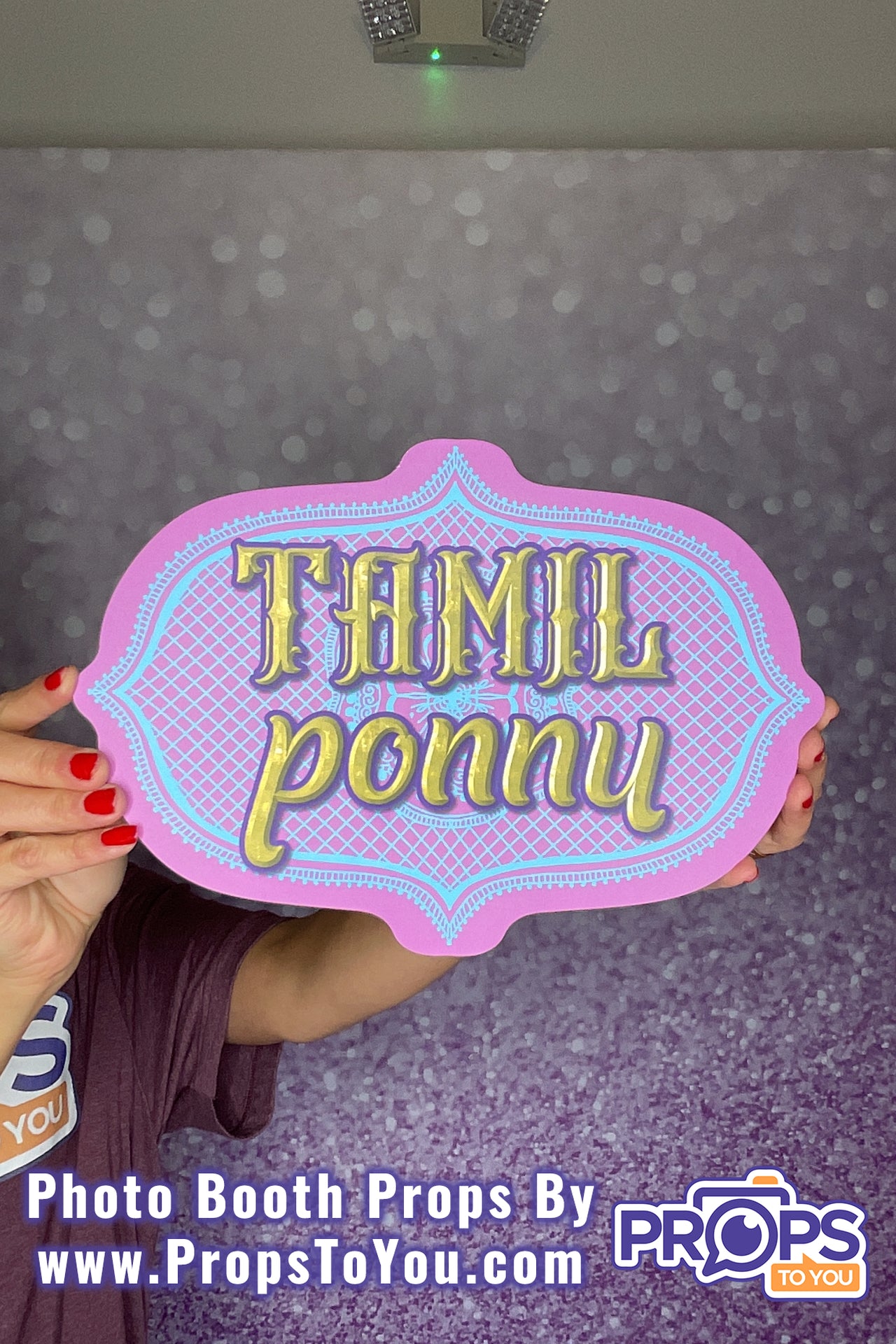 BUNDLE! Indian: Tamil Bundle - 5 Double-Sided Photo Booth Props