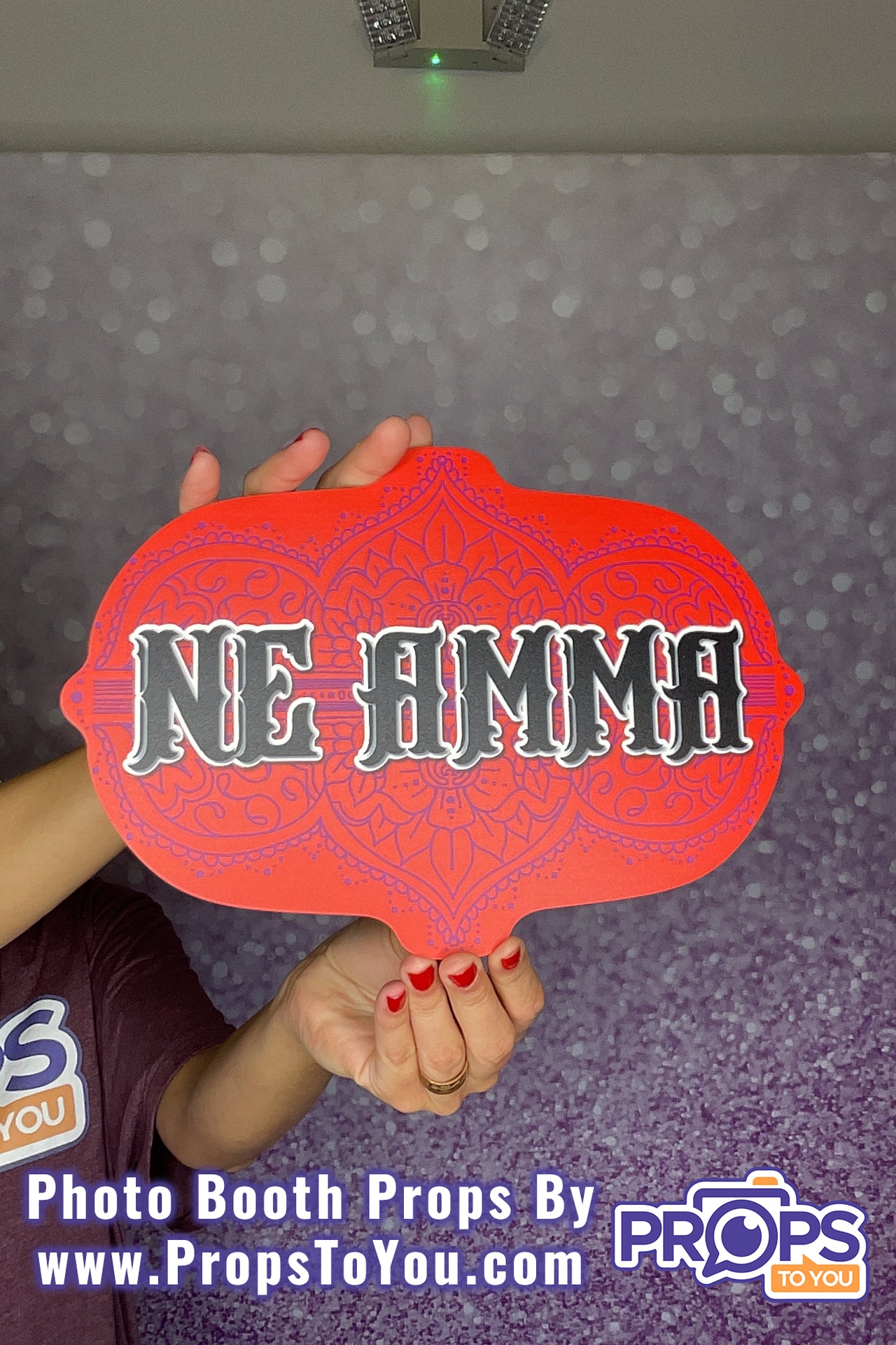 BUNDLE! Indian: Telugu Bundle - 5 Double-Sided Photo Booth Props