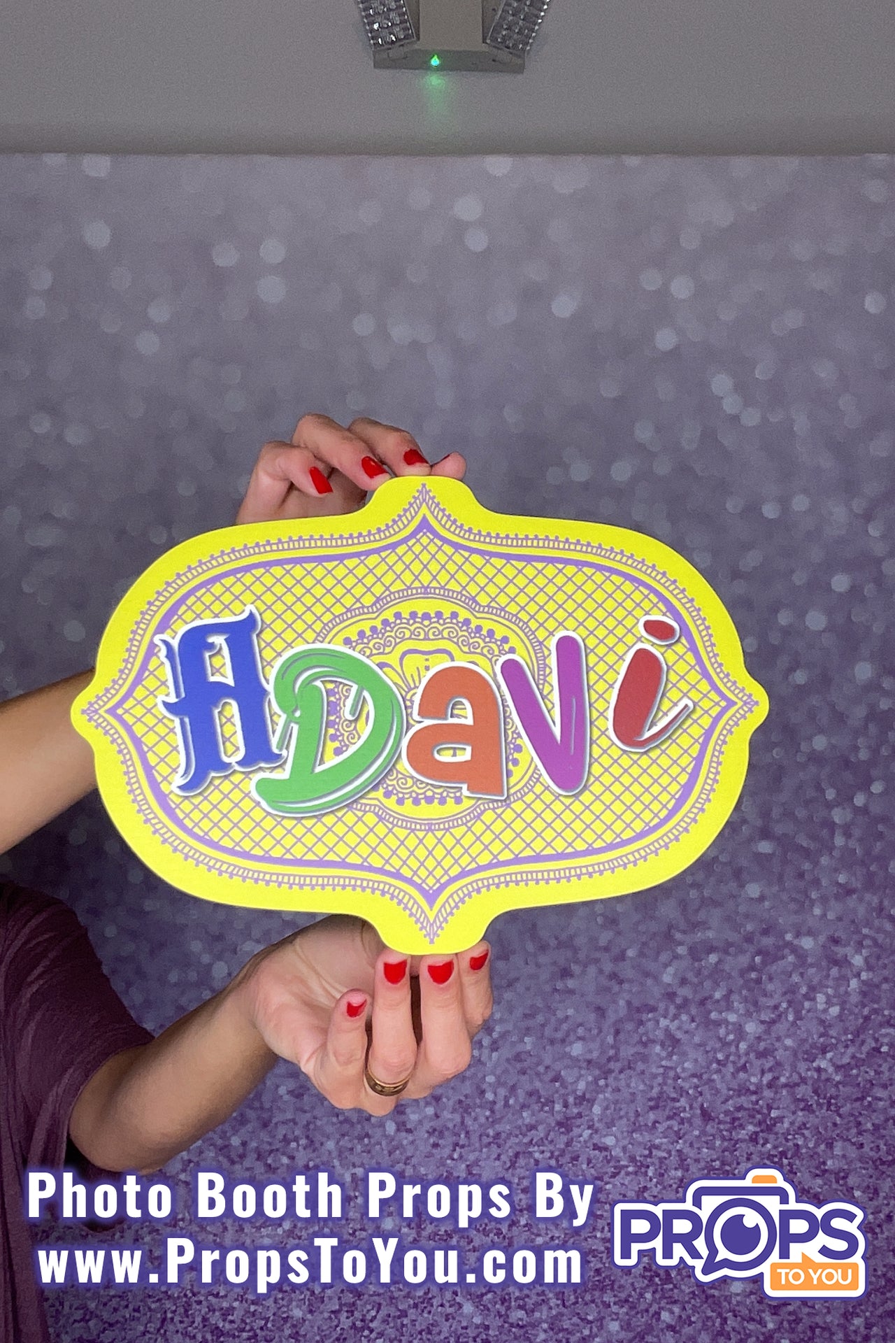 BUNDLE! Indian: Telugu Bundle - 5 Double-Sided Photo Booth Props