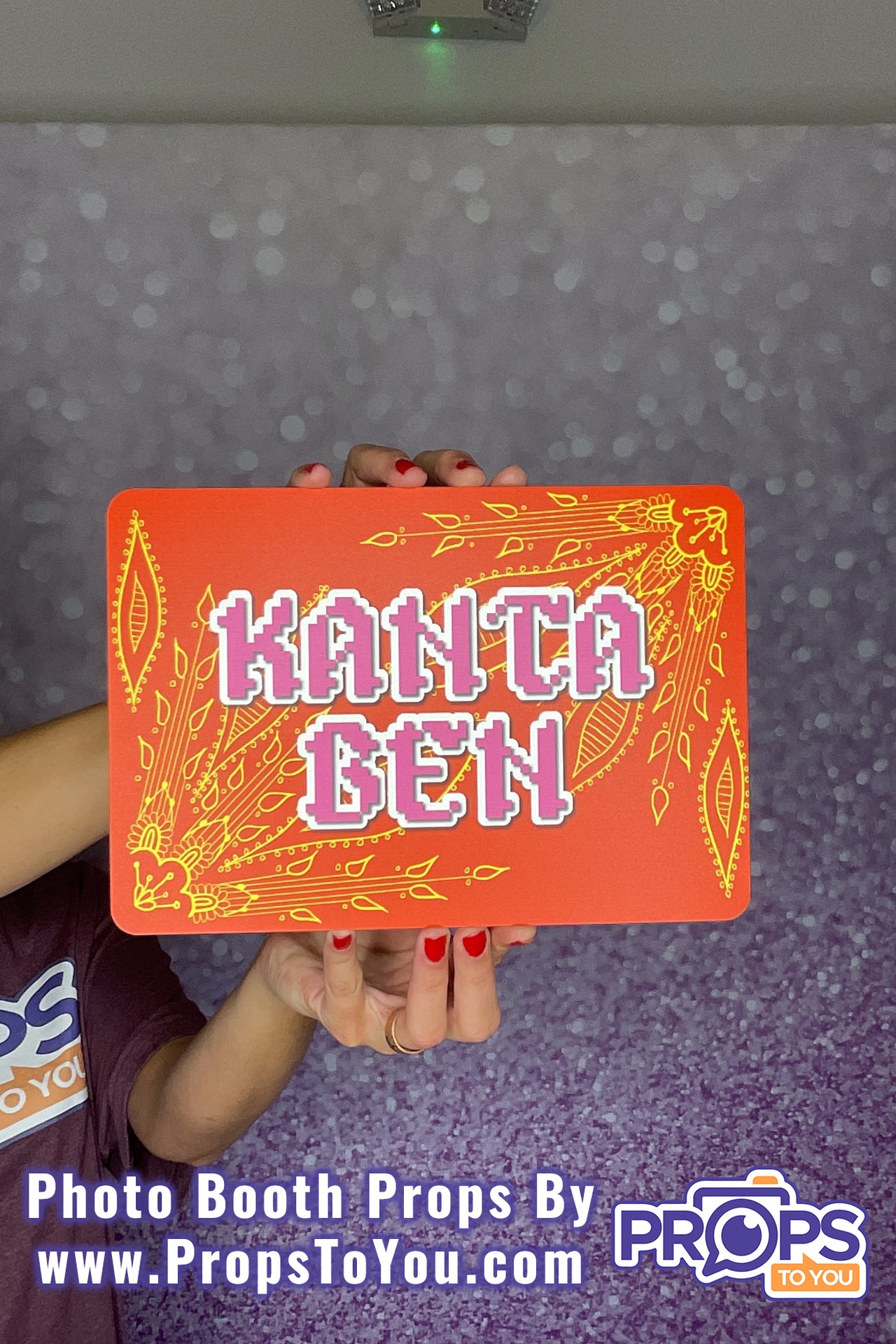 BUNDLE! Indian: Gujju Bundle - 5 Double-Sided Photo Booth Props
