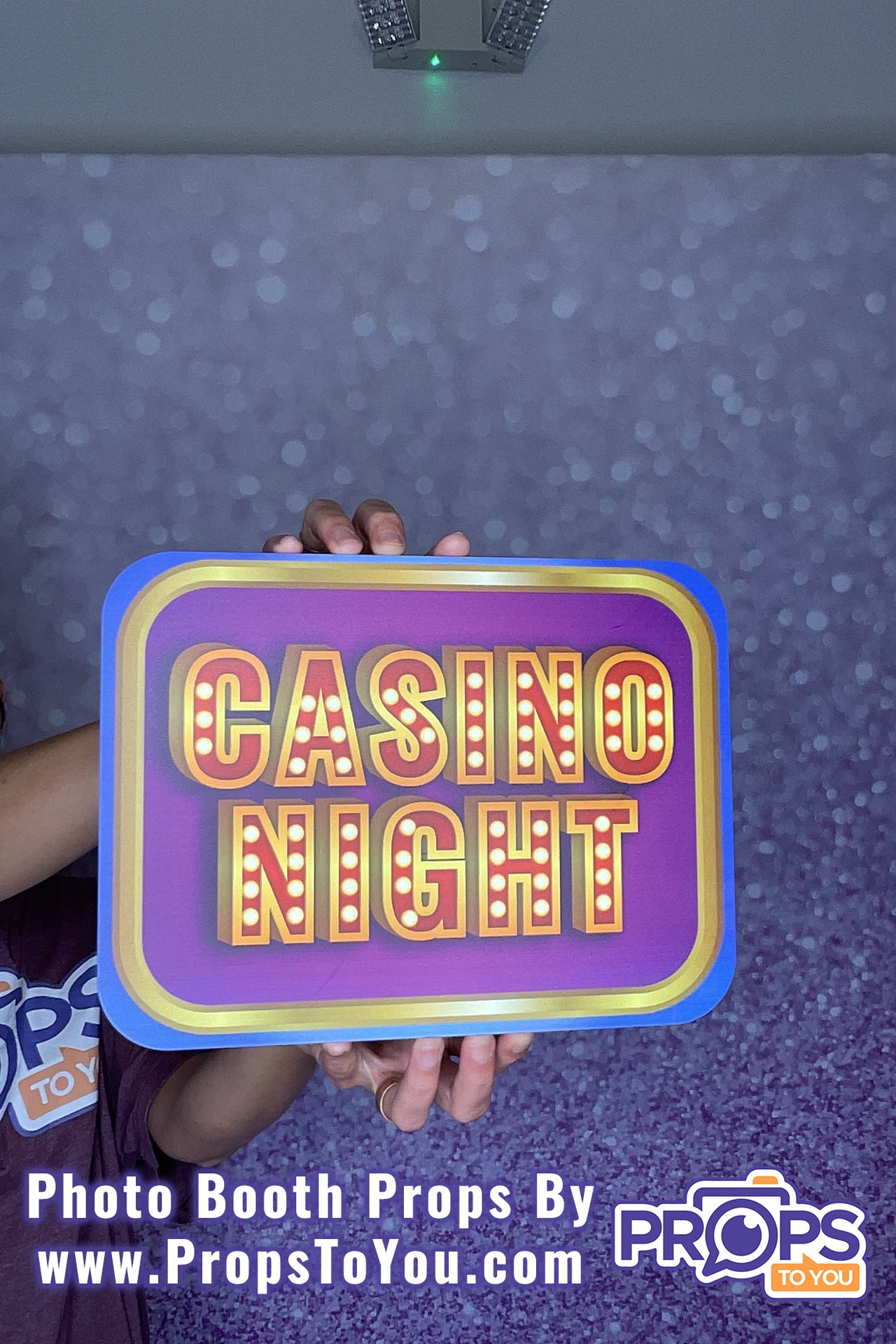 BUNDLE! Las Vegas Casino Night - 5 Double-Sided Photo Booth Props