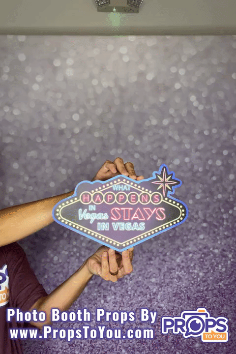 BUNDLE! Las Vegas Casino Night - 5 Double-Sided Photo Booth Props
