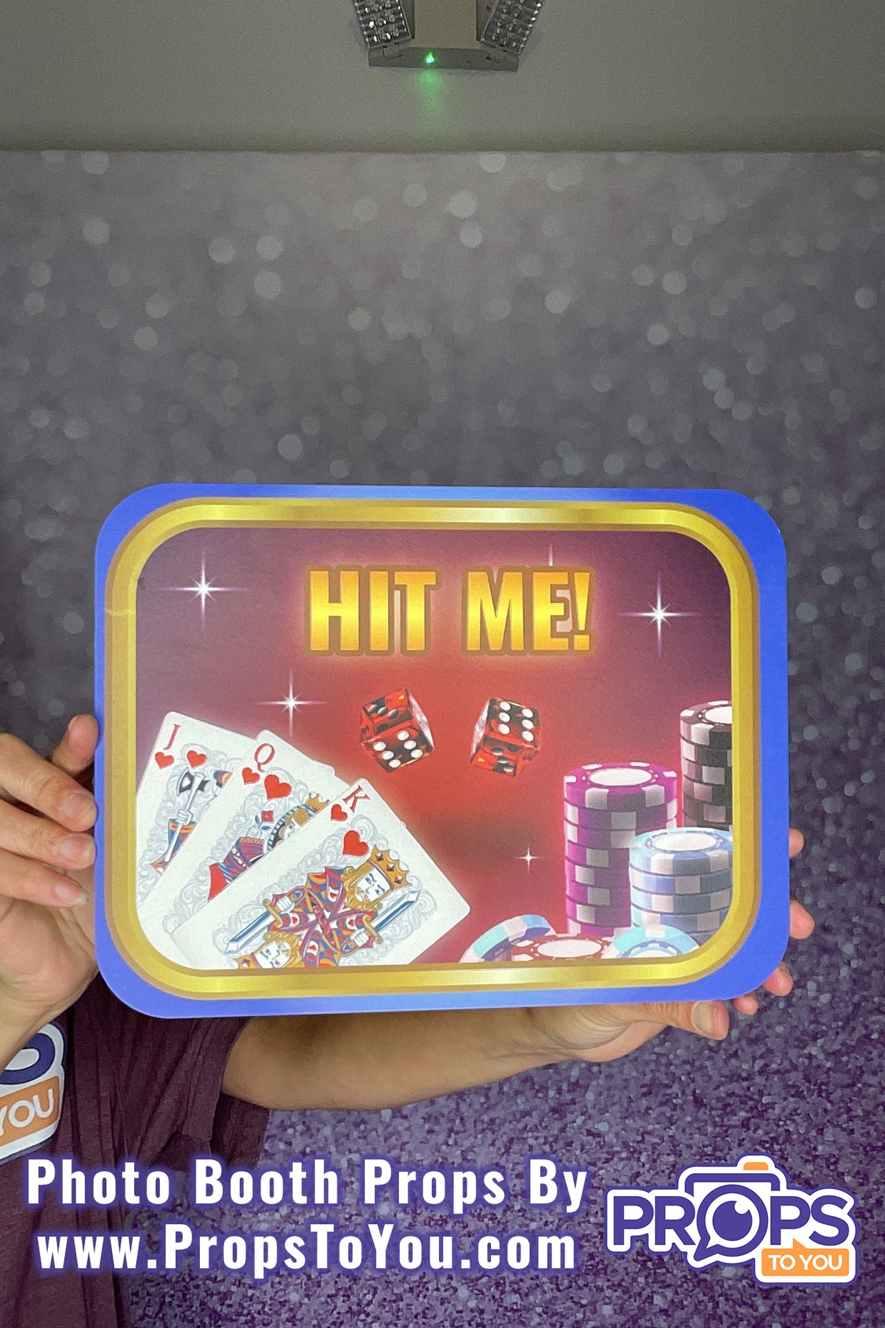 BUNDLE! Las Vegas Casino Night - 5 Double-Sided Photo Booth Props