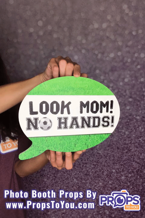 BUNDLE! Soccer - 5 Double-Sided Photo Booth Props