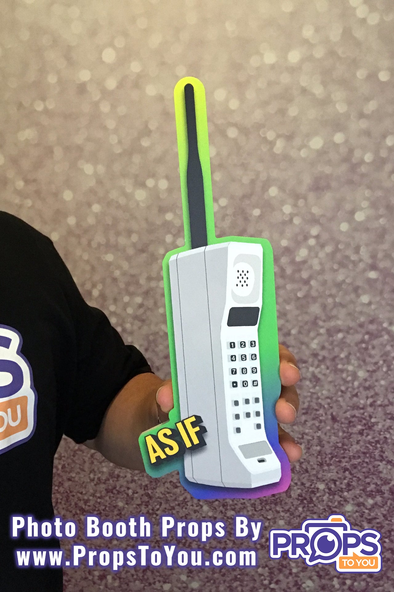 BUNDLE! 1990's - 5 Double-Sided Photo Booth Props
