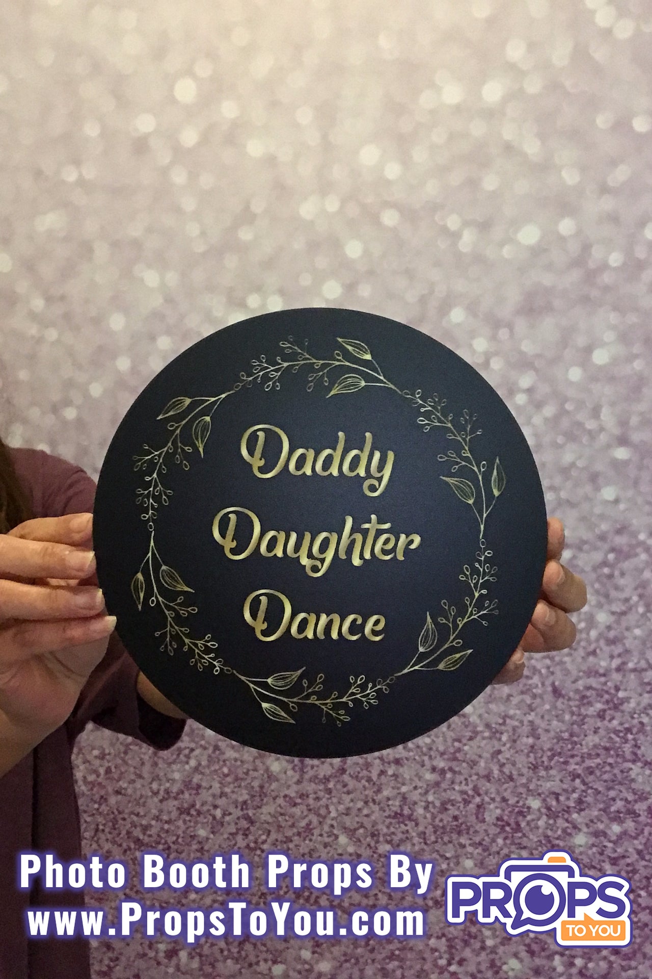 BUNDLE! Daddy Daughter Dance - 5 Double-Sided Photo Booth Props