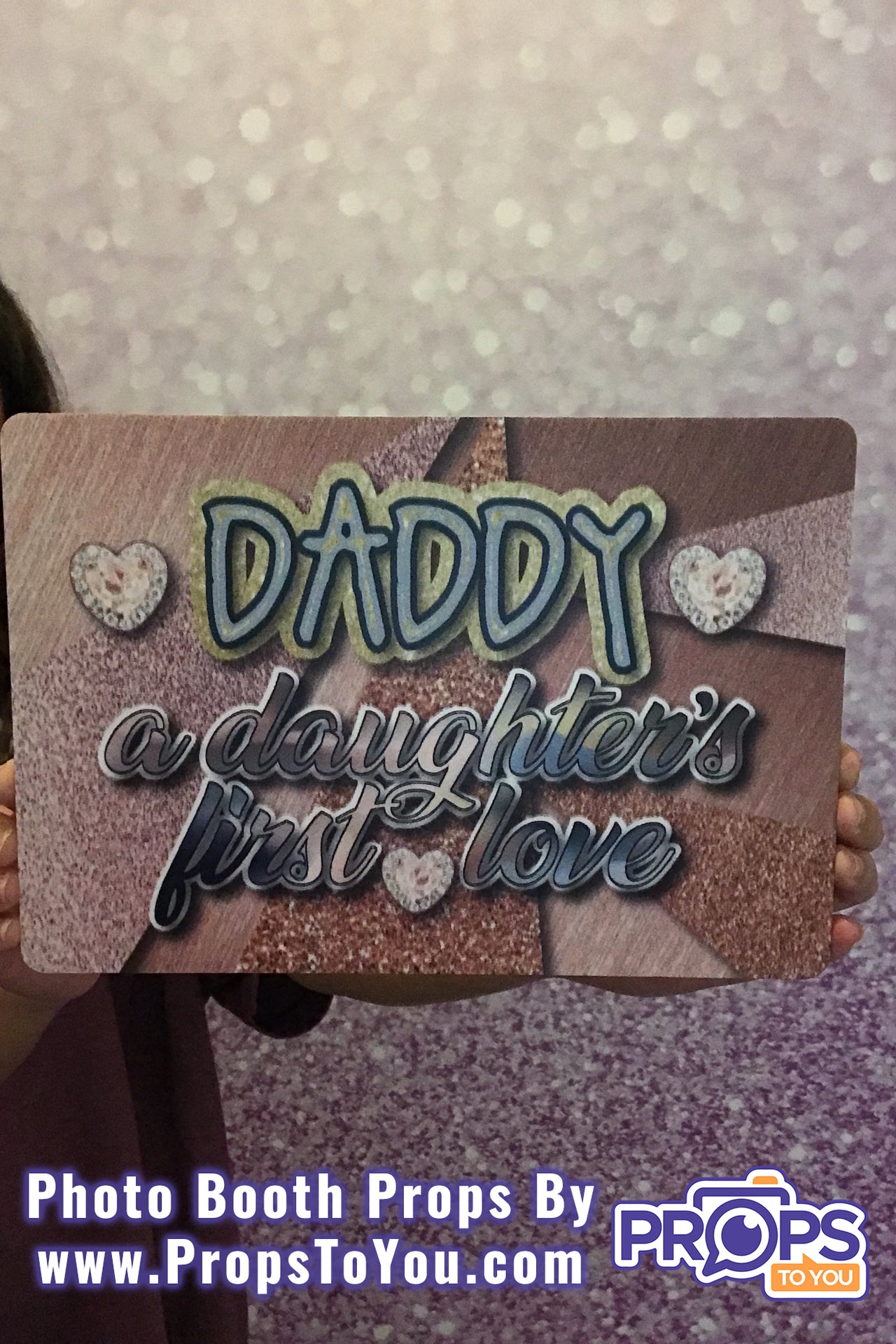 BUNDLE! Daddy Daughter Dance - 5 Double-Sided Photo Booth Props