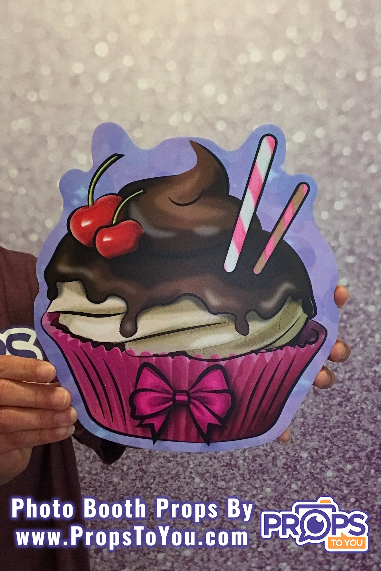 BUNDLE! Cupcakes Bundle - 5 Double-Sided Photo Booth Props