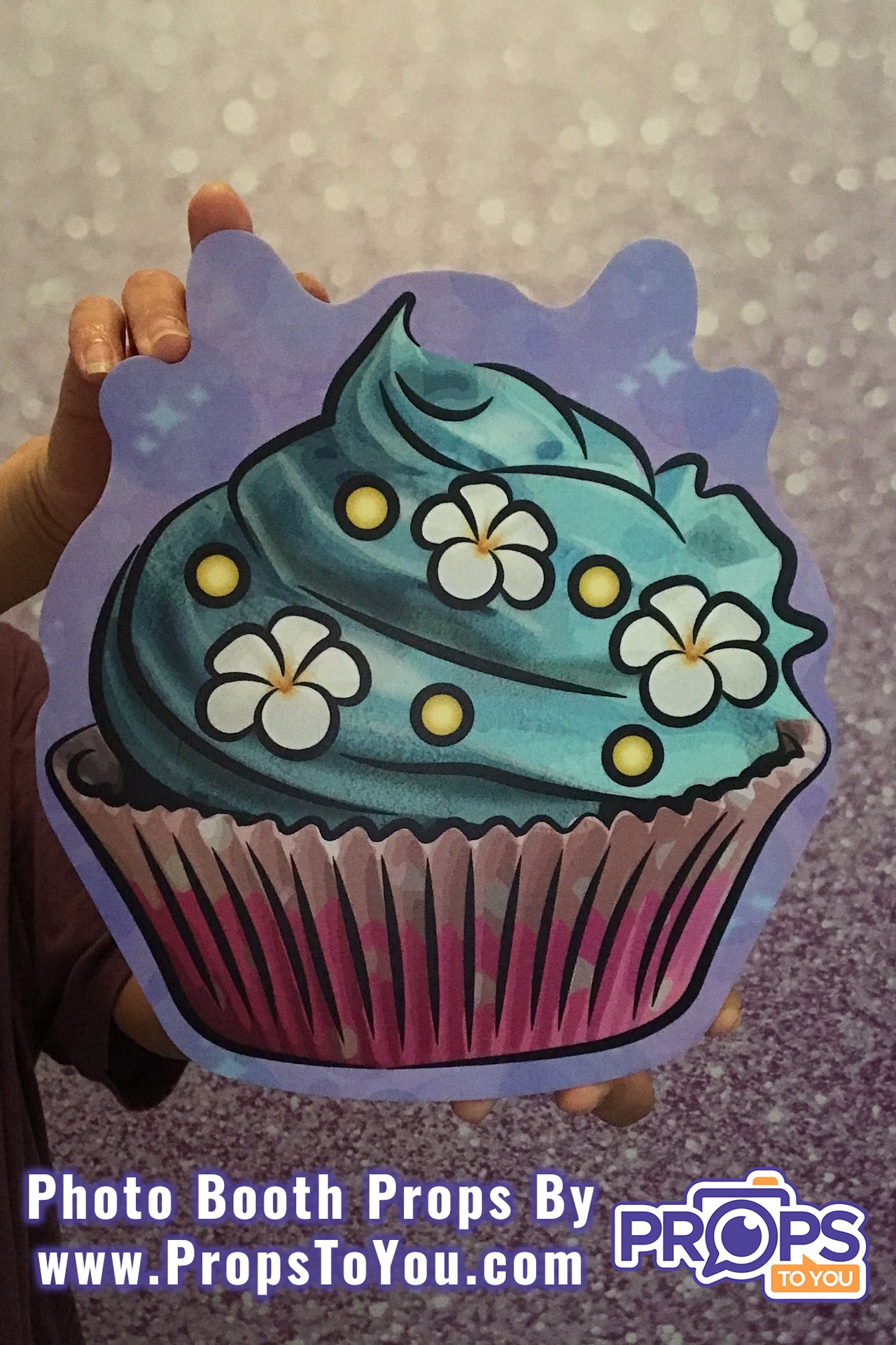 BUNDLE! Cupcakes Bundle - 5 Double-Sided Photo Booth Props