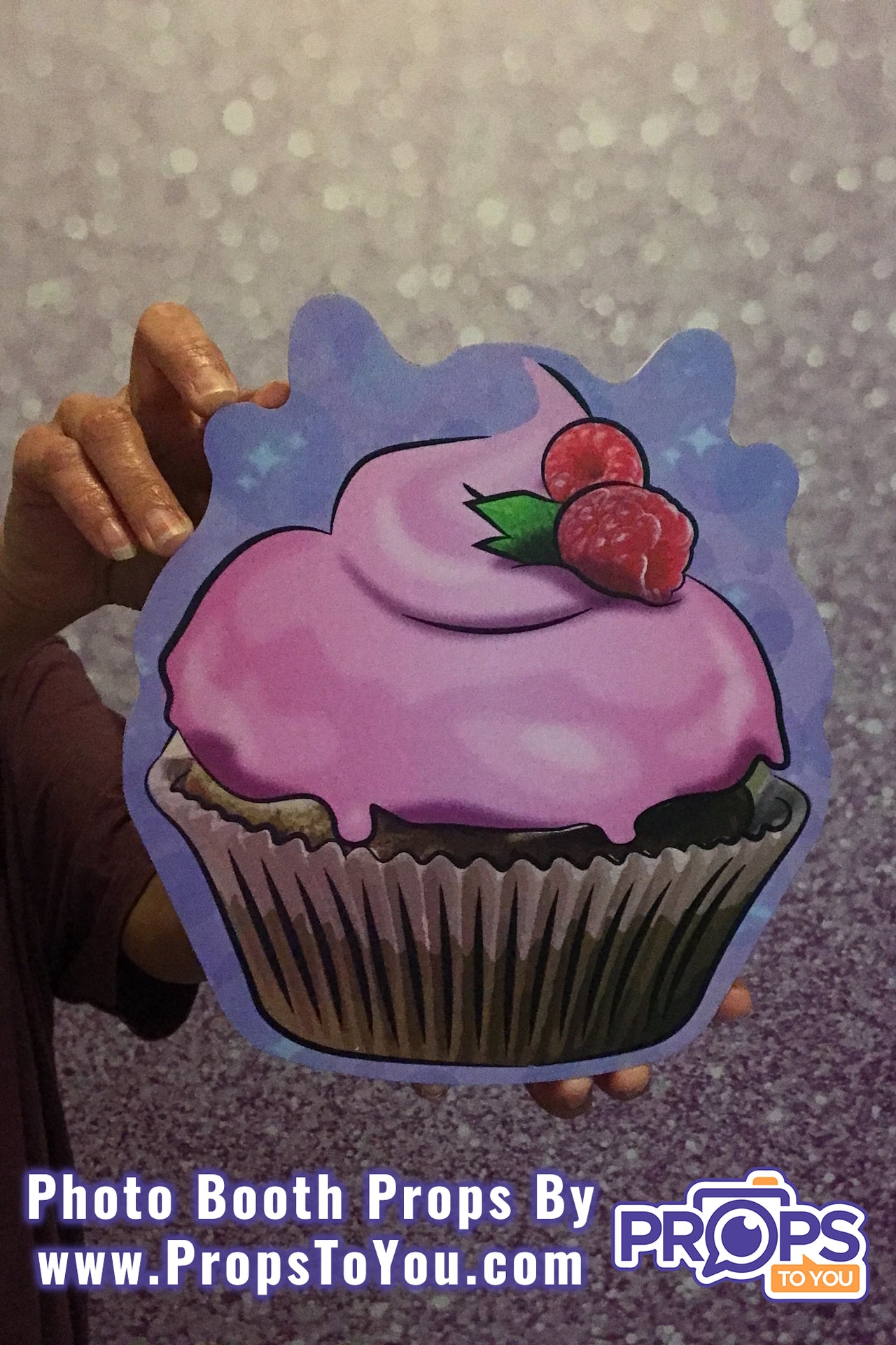 BUNDLE! Cupcakes Bundle - 5 Double-Sided Photo Booth Props