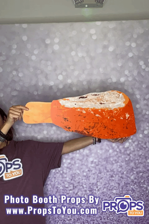 BIG Props: Sweet/Hot BBQ Rib Photo Booth Prop
