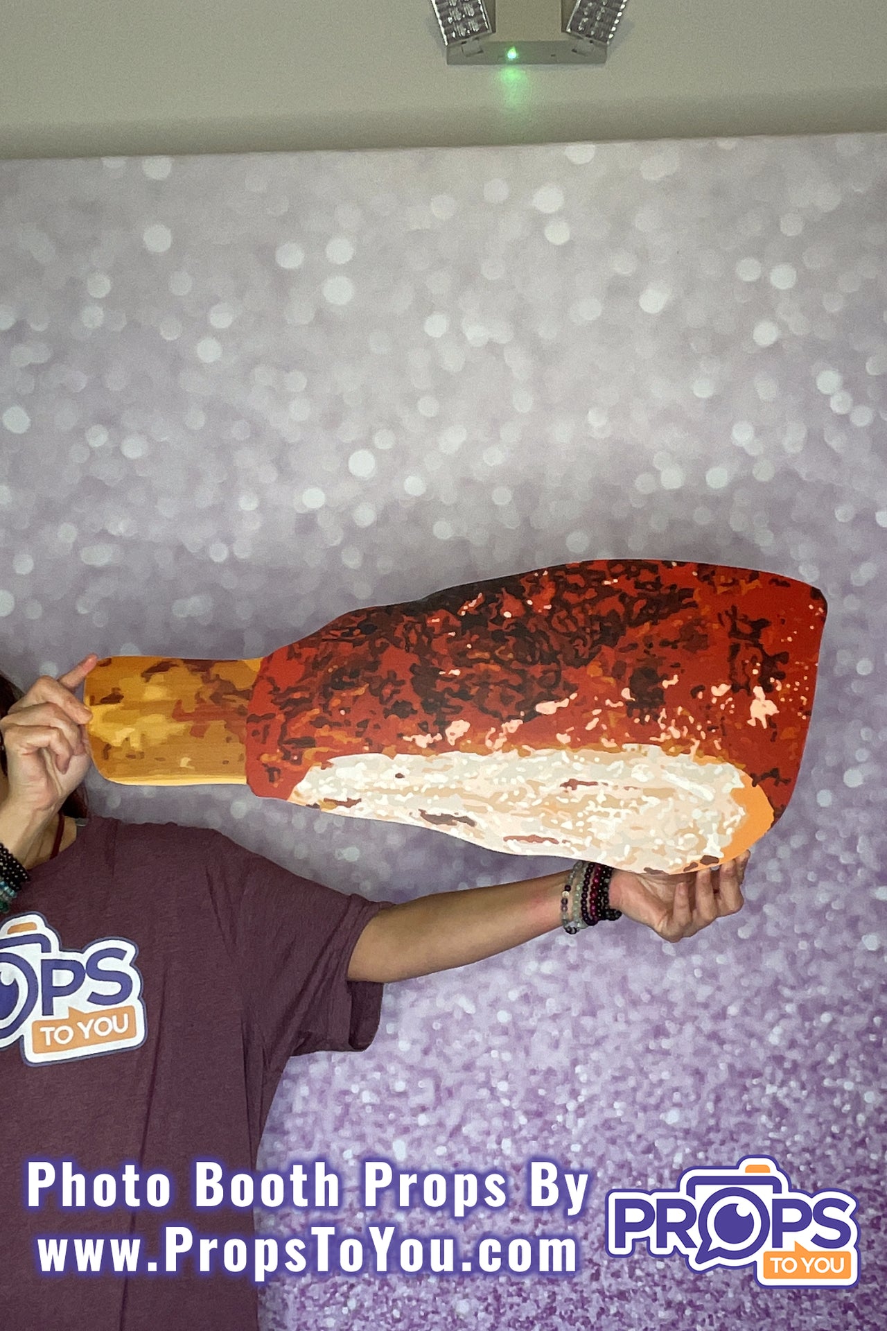 BIG Props: Sweet/Hot BBQ Rib Photo Booth Prop