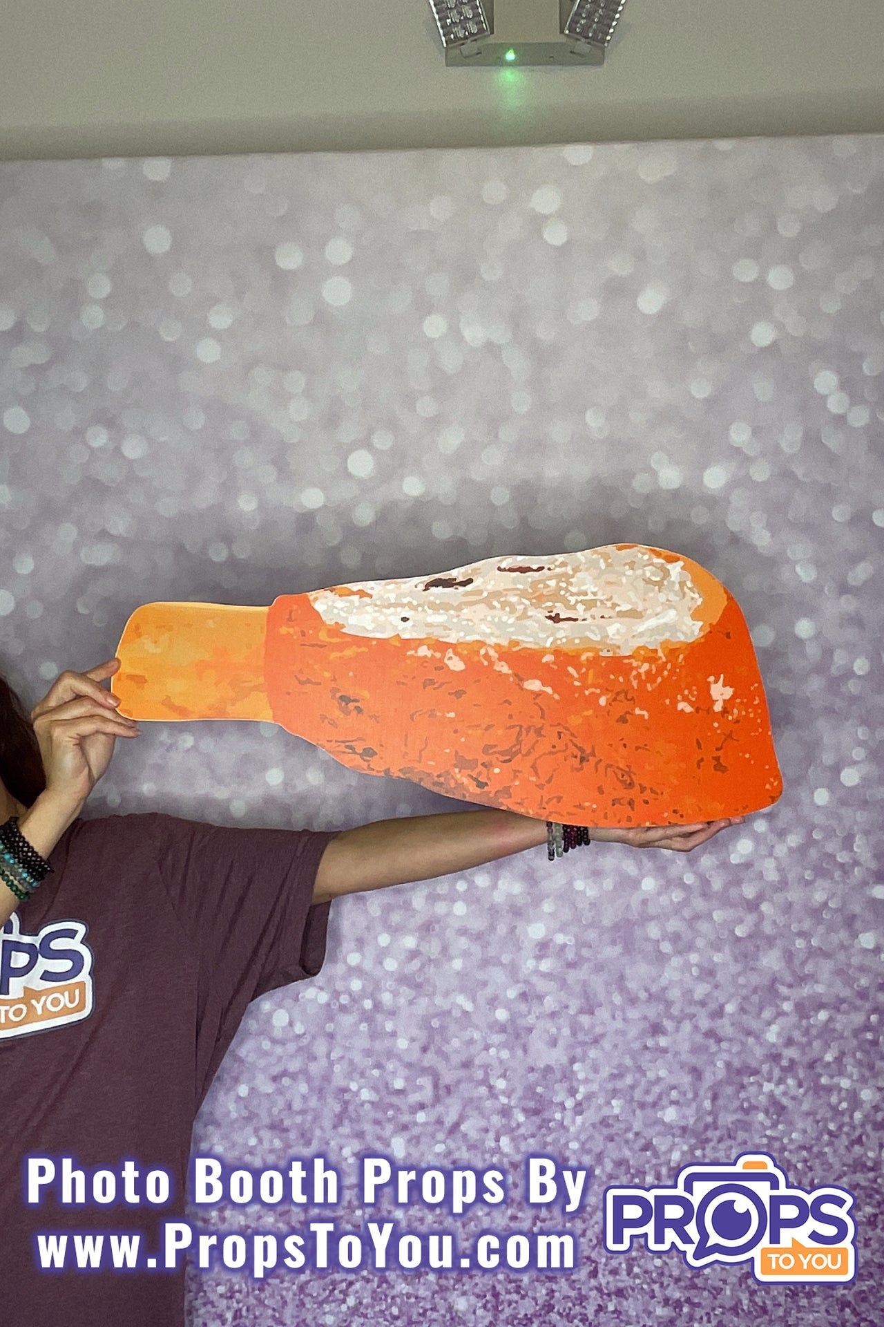 BIG Props: Sweet/Hot BBQ Rib Photo Booth Prop