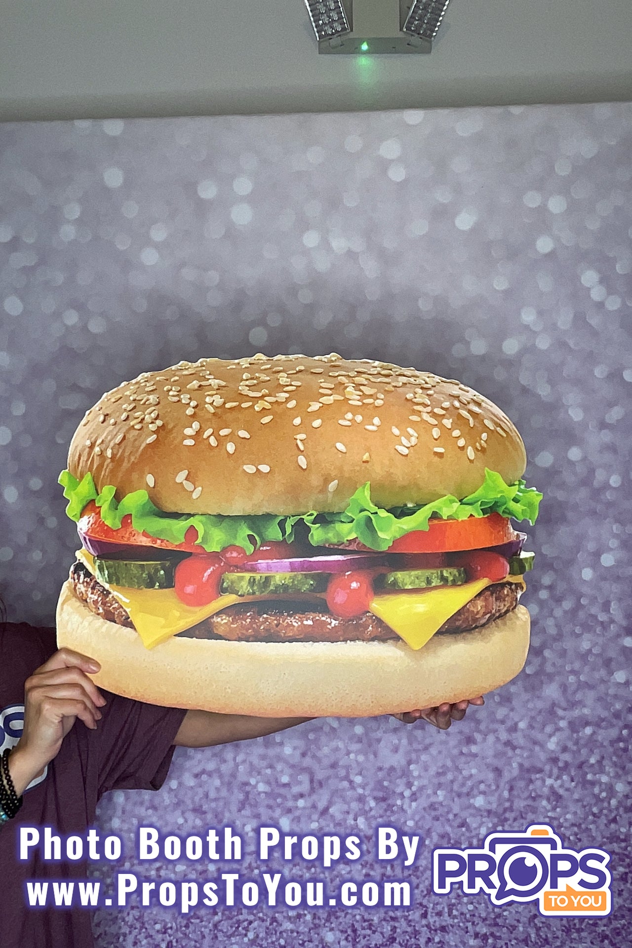 BIG Props: Cheeseburger Photo Booth Prop