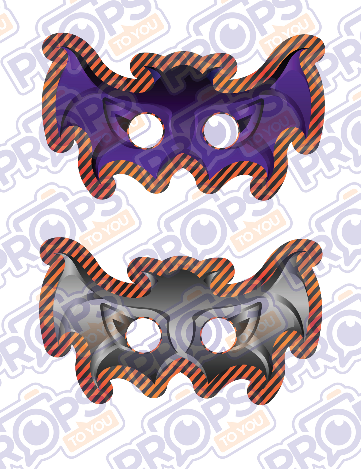 BUNDLE! Halloween - 5 Double-Sided Photo Booth Props