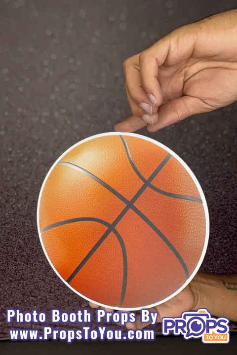 BUNDLE: Basketball 5 Double-Sided Photo Booth Props