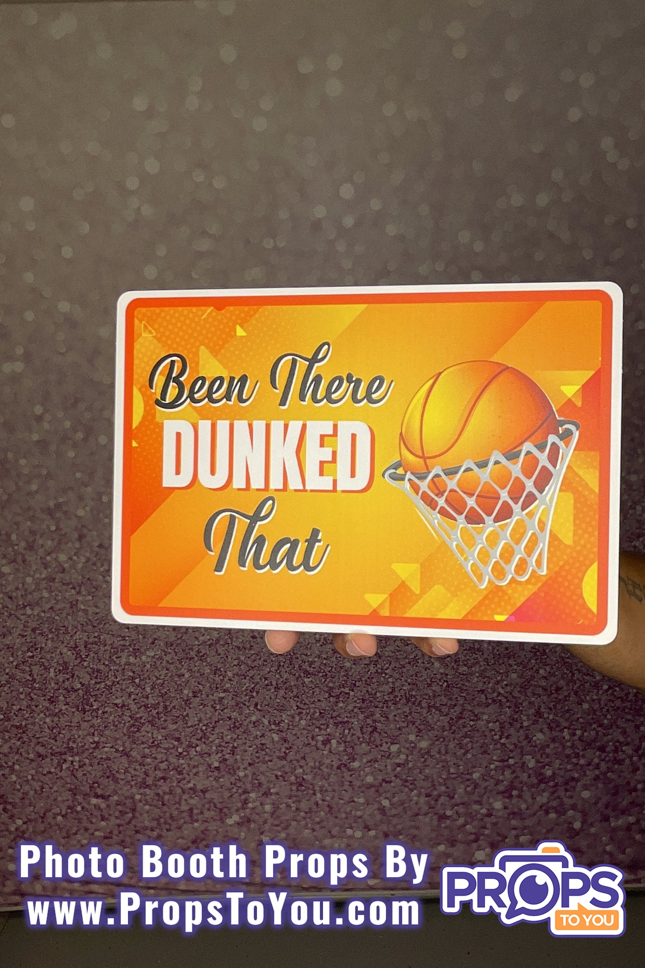 BUNDLE: Basketball 5 Double-Sided Photo Booth Props