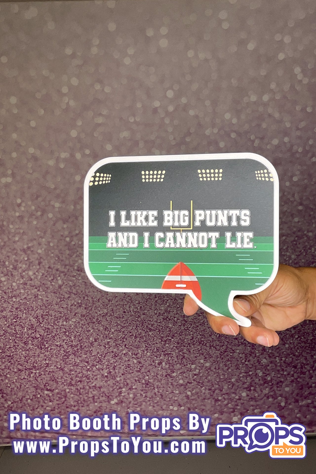 BUNDLE: Football 5 Double-Sided Photo Booth Props