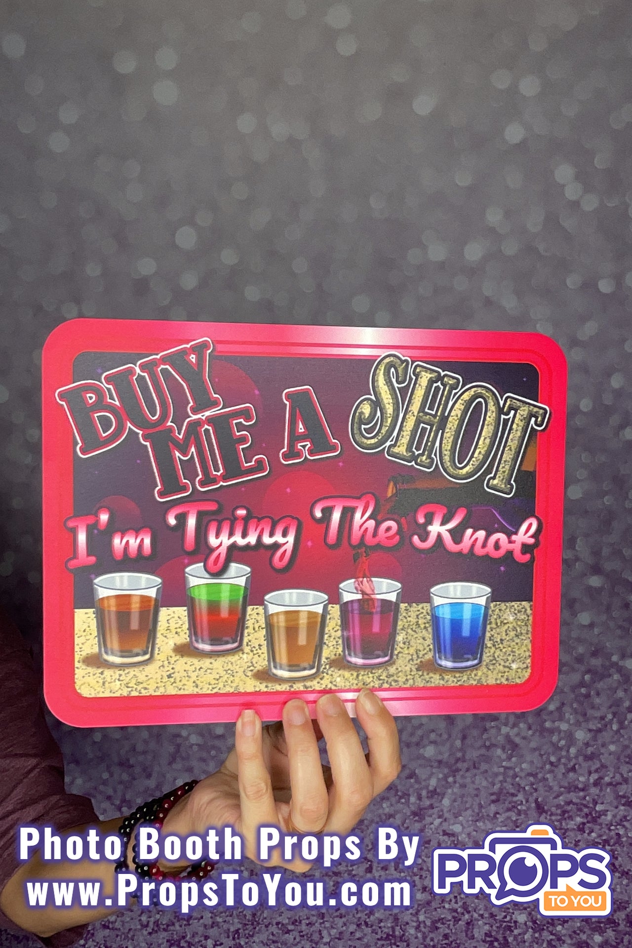BUNDLE! Bachelorette - 5 Double-Sided Photo Booth Props