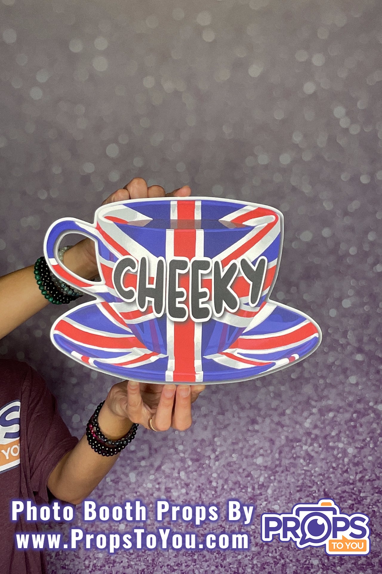 BUNDLE! Rude: British - 5 Double-Sided Photo Booth Props