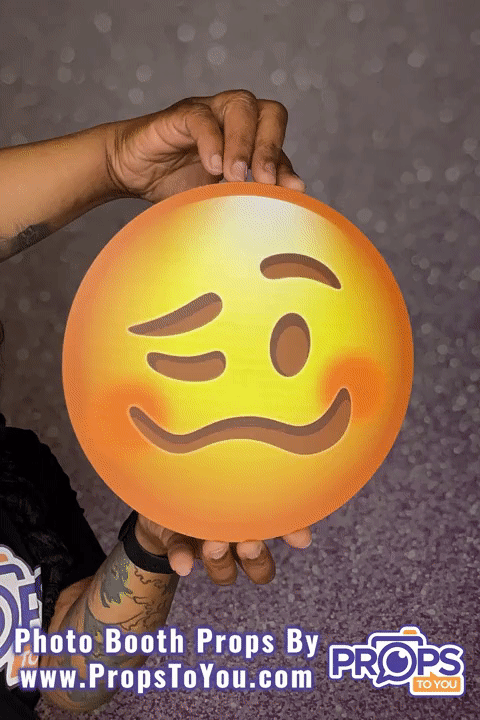 Emoji 4: BUNDLE 5 Double-Sided Photo Booth Props