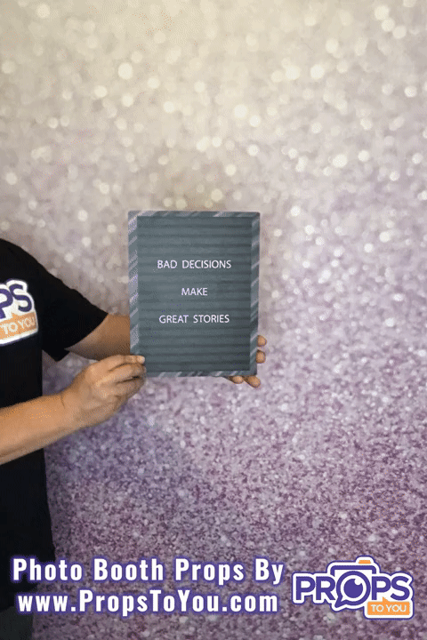 BUNDLE! Letterboard - 5 Double-Sided Photo Booth Prop