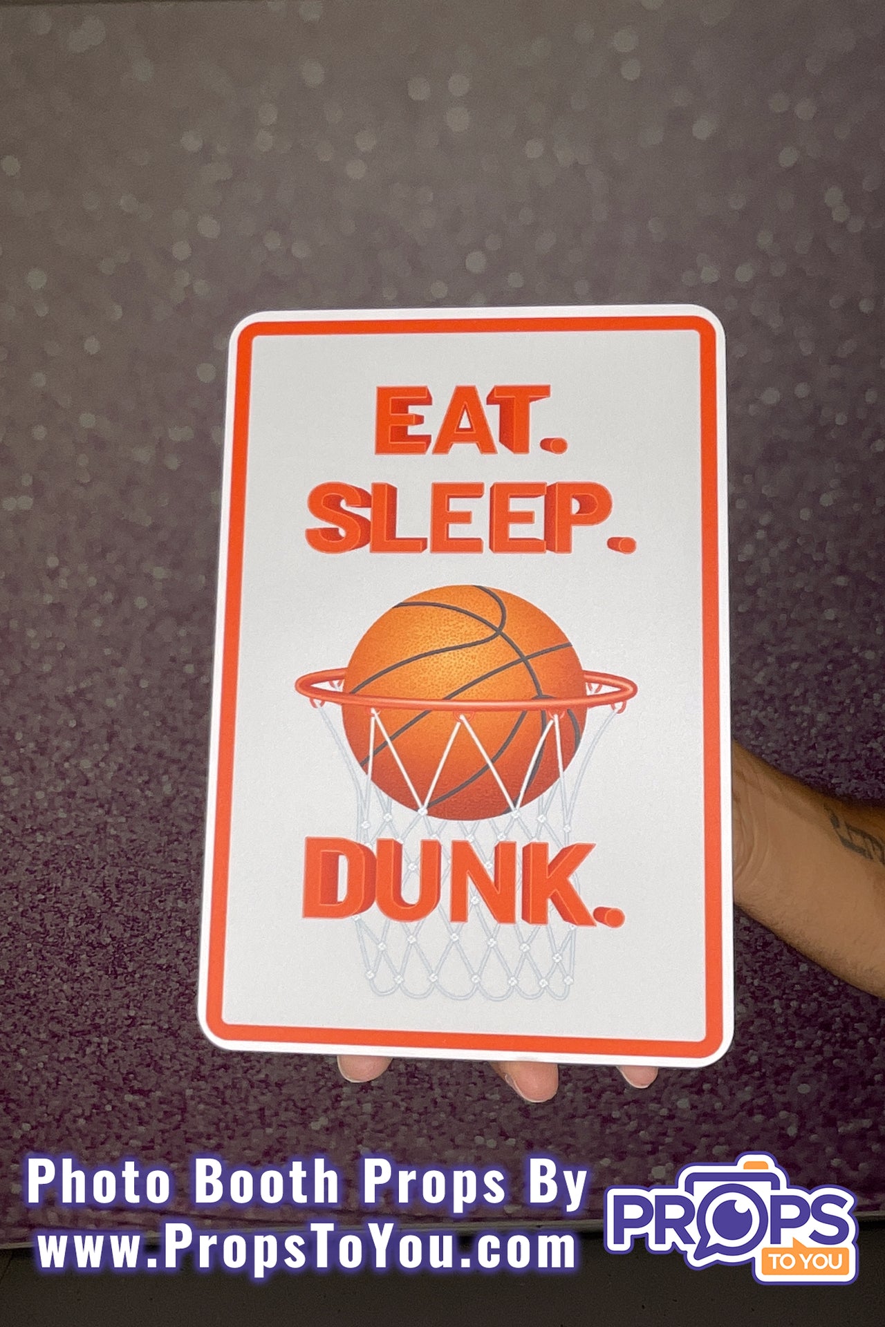 BUNDLE: Basketball 5 Double-Sided Photo Booth Props