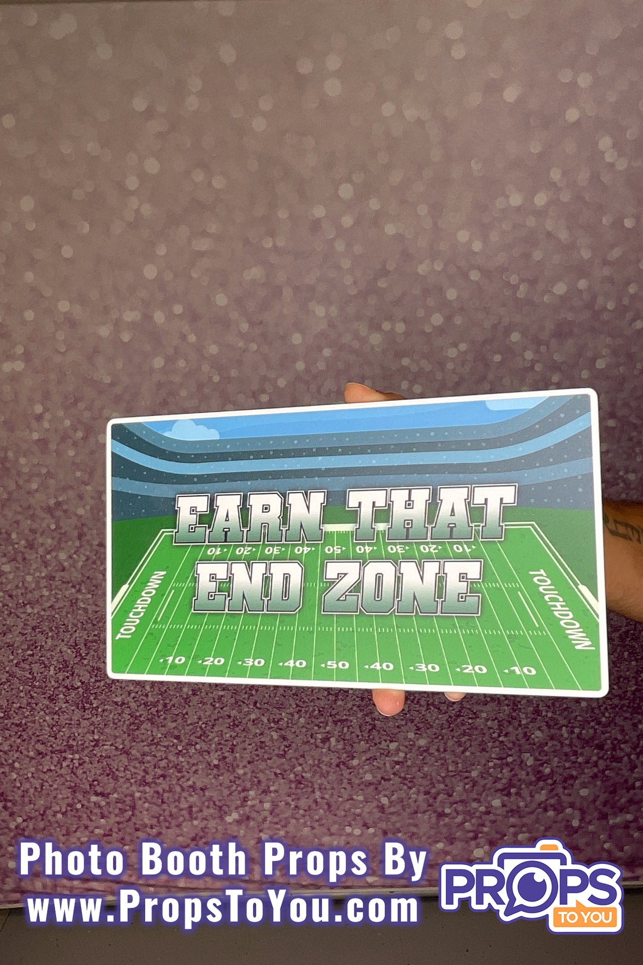 BUNDLE: Football 5 Double-Sided Photo Booth Props