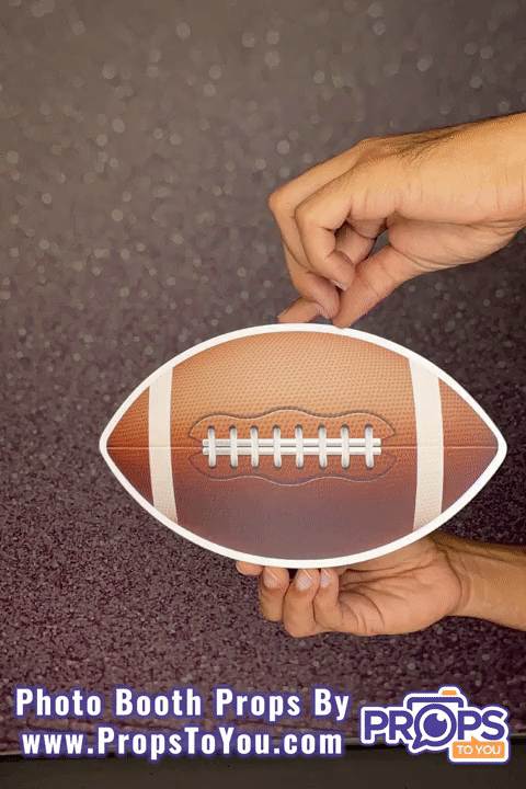 BUNDLE: Football 5 Double-Sided Photo Booth Props