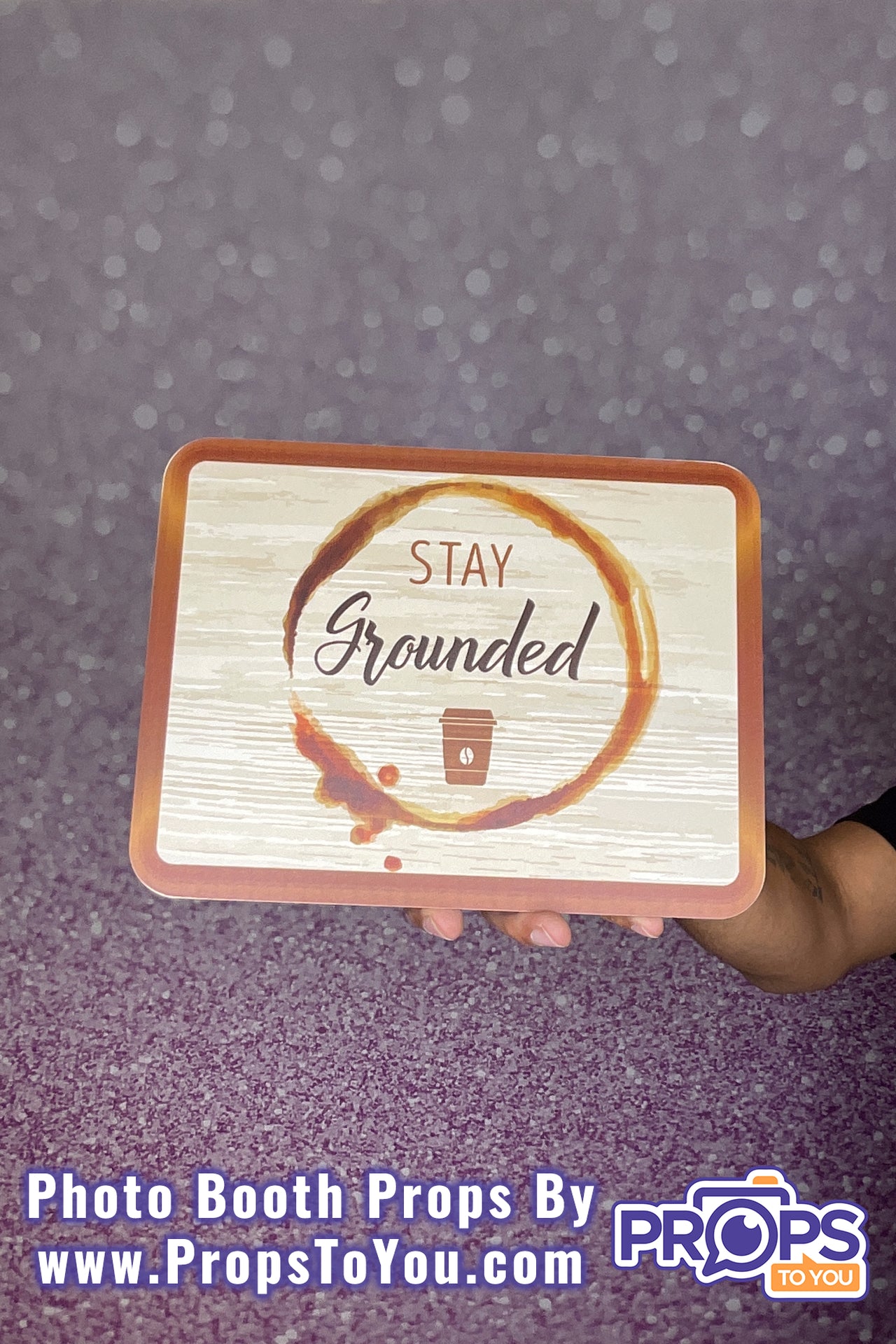 BUNDLE: Coffee Lovers 5 Double-Sided Photo Booth Props