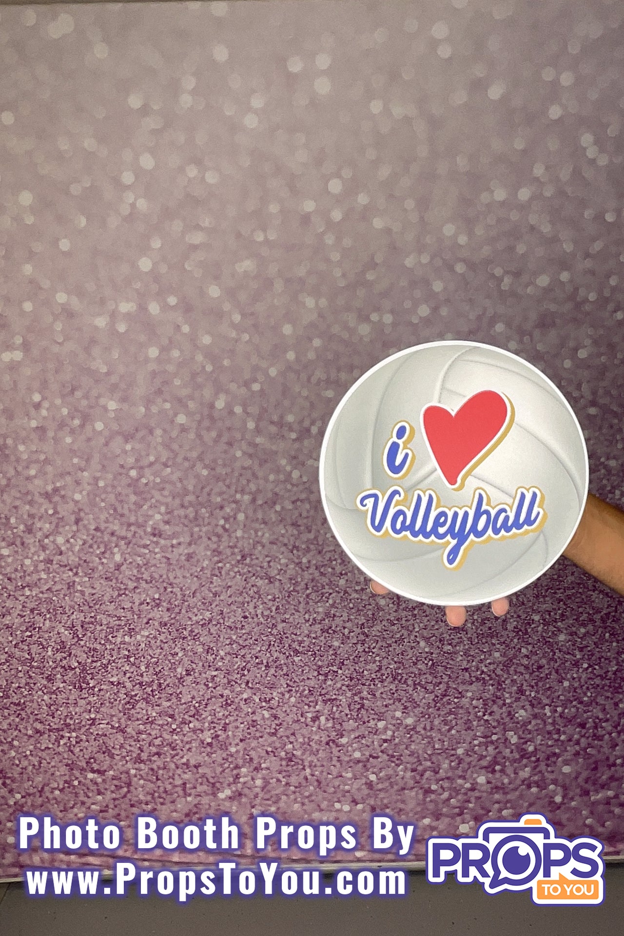 BUNDLE: Volleyball - 5 Double-Sided Photo Booth Props