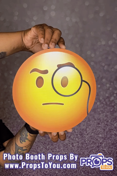 Emoji 4: BUNDLE 5 Double-Sided Photo Booth Props
