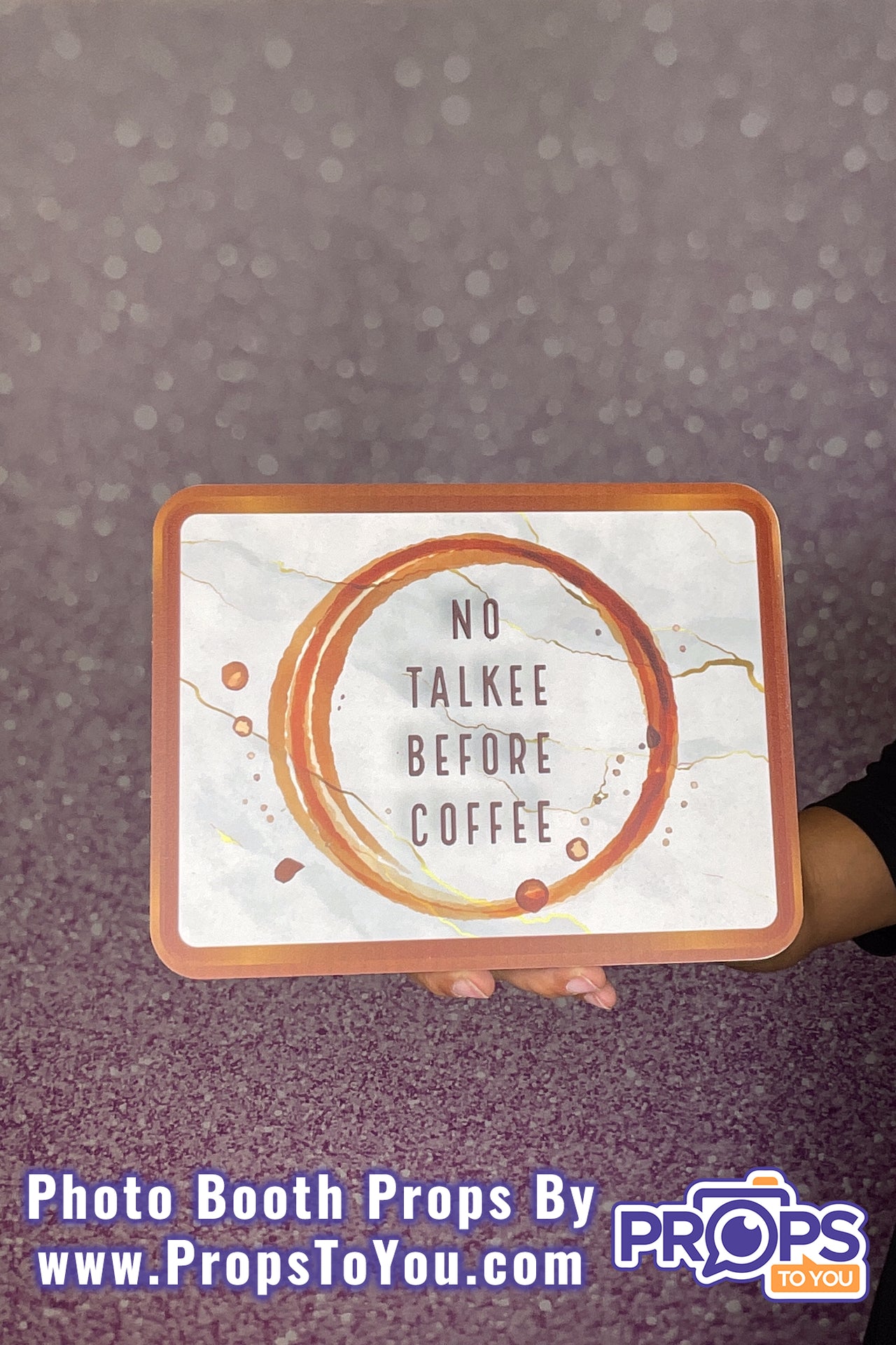 BUNDLE: Coffee Lovers 5 Double-Sided Photo Booth Props