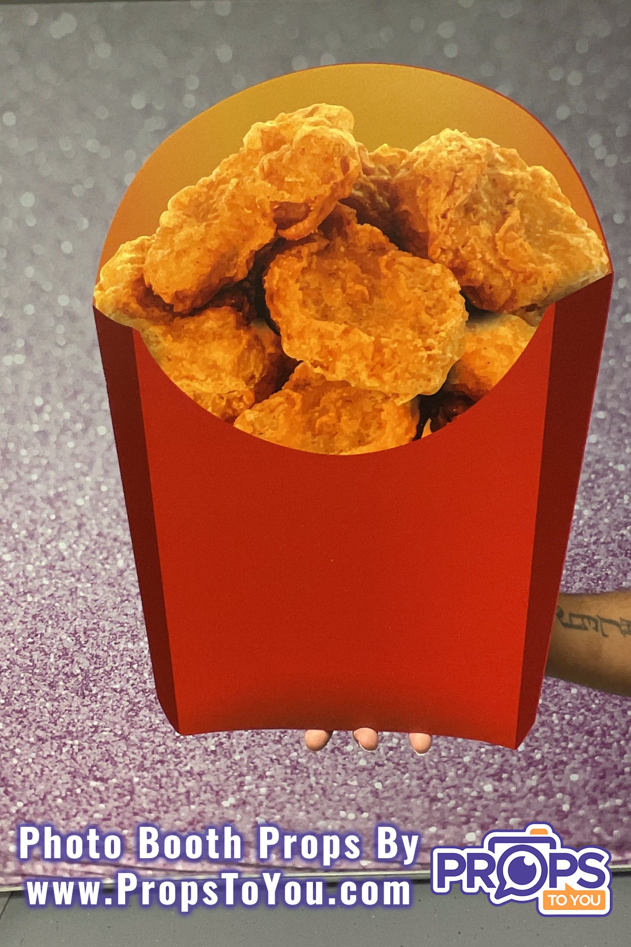 BIG Props: Fries/Chicken Nuggets Photo Booth Prop