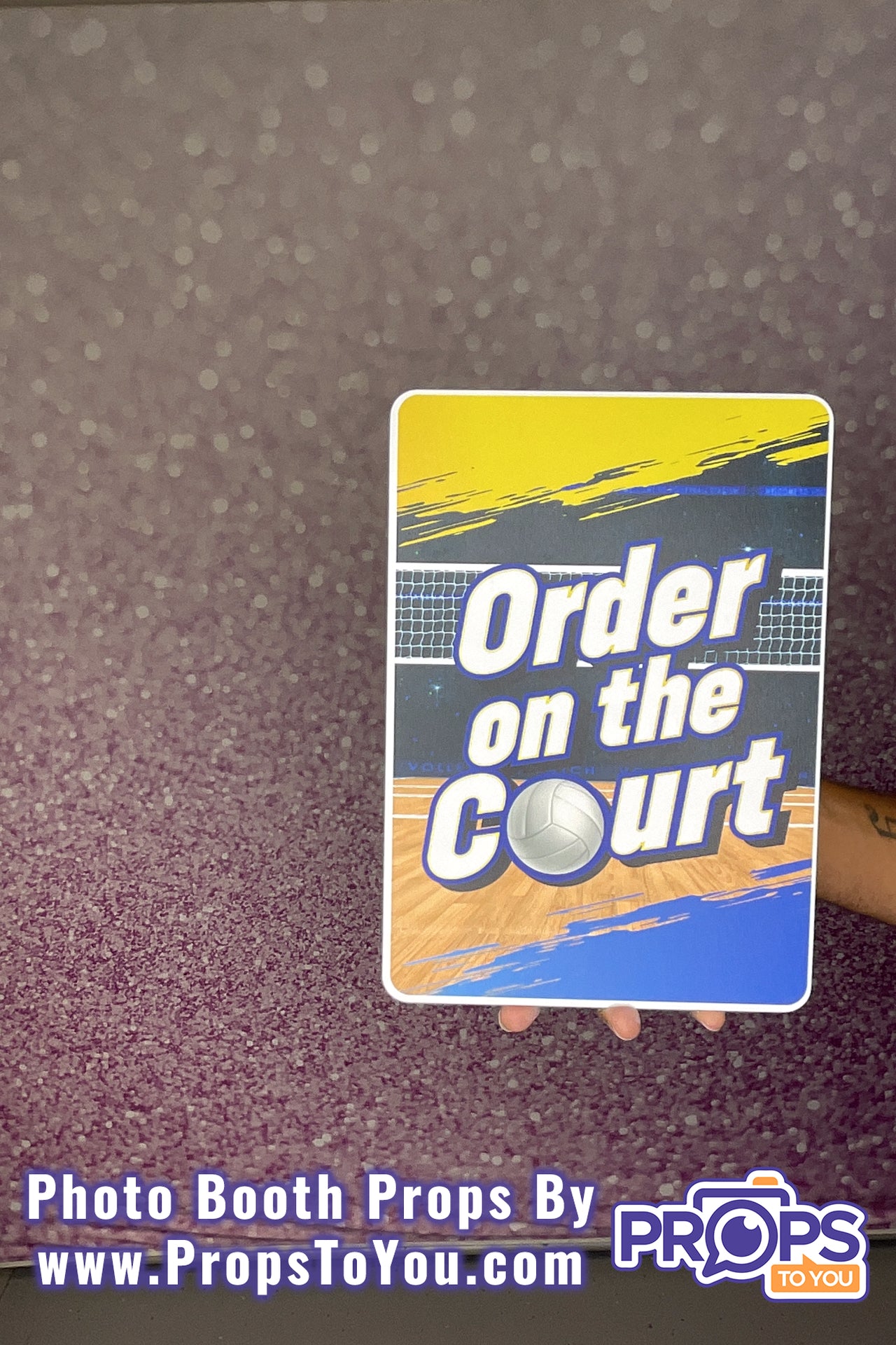 BUNDLE: Volleyball - 5 Double-Sided Photo Booth Props