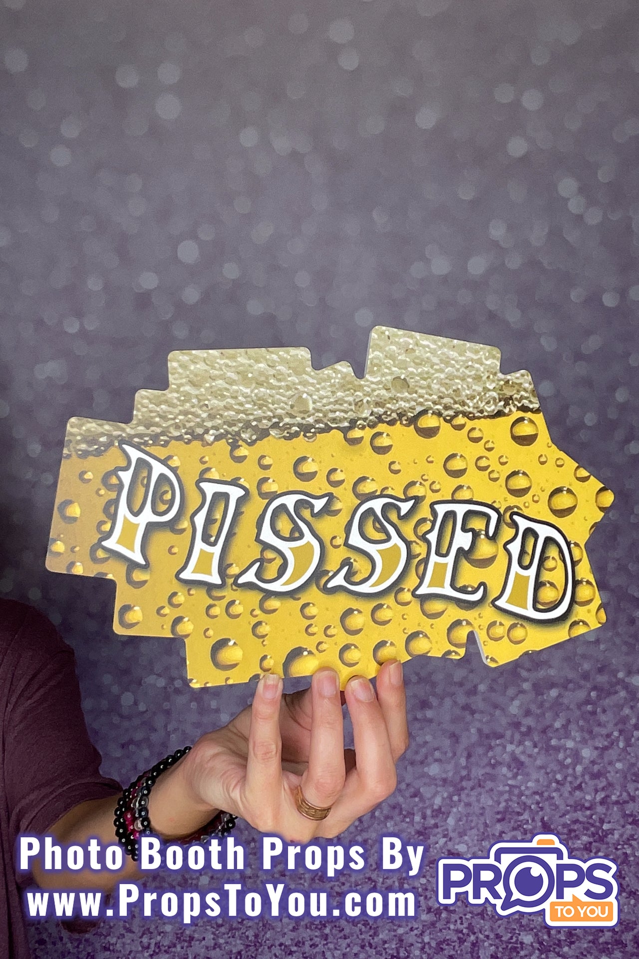 BUNDLE! Rude: British - 5 Double-Sided Photo Booth Props