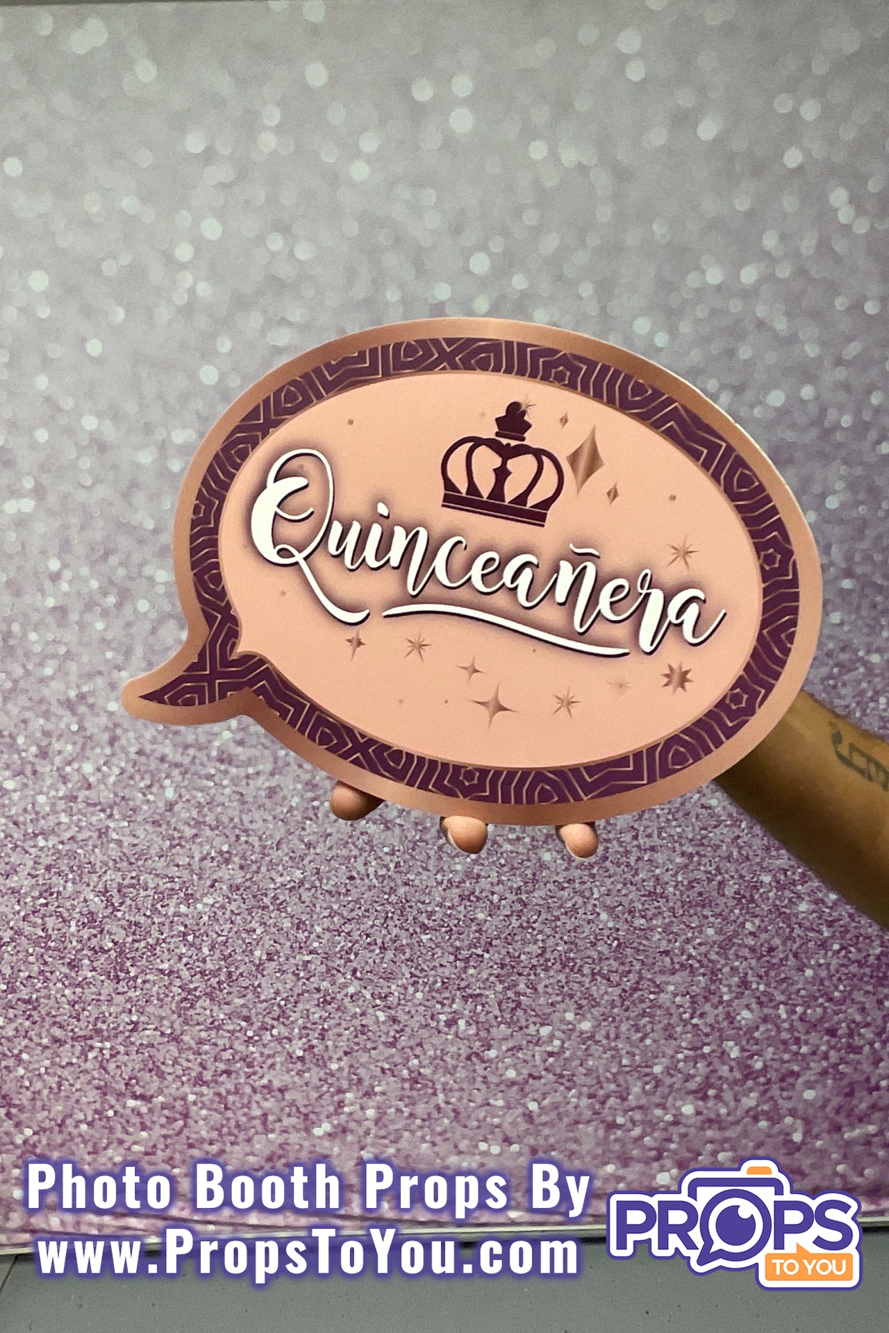 BUNDLE! Quinceañera - 5 Double-Sided Photo Booth Props