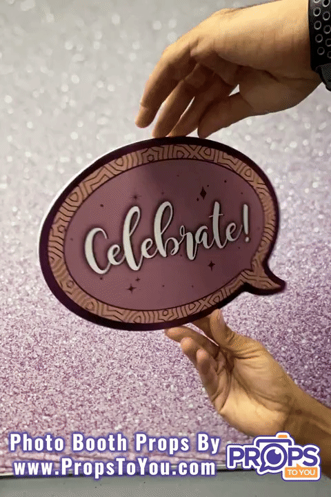BUNDLE! Quinceañera - 5 Double-Sided Photo Booth Props