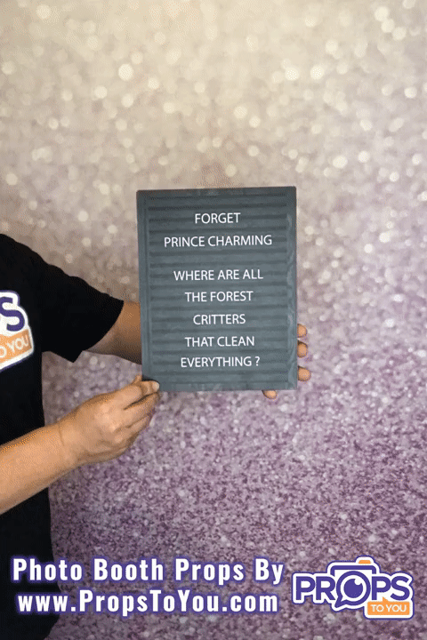 BUNDLE! Letterboard - 5 Double-Sided Photo Booth Prop