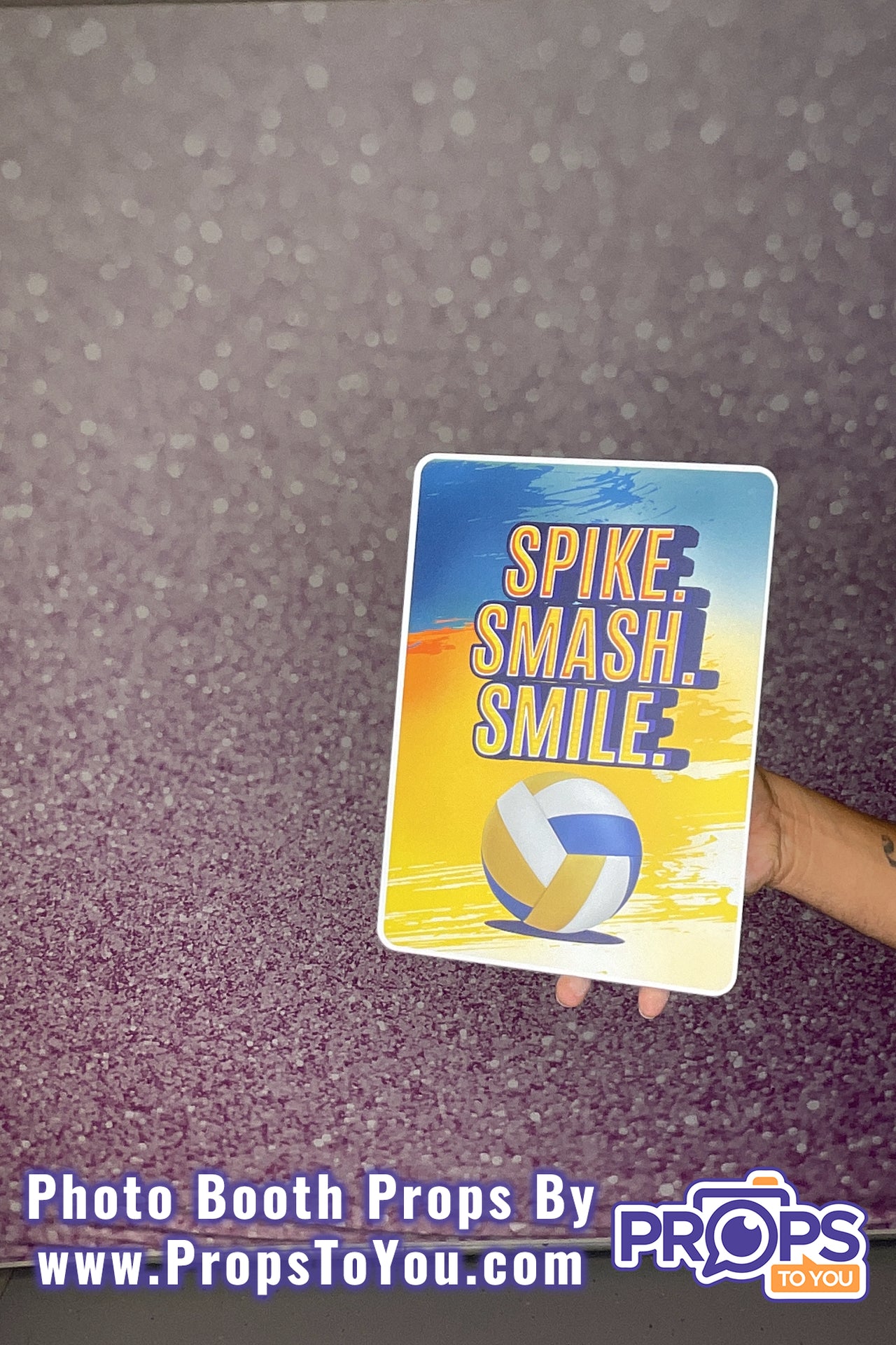 BUNDLE: Volleyball - 5 Double-Sided Photo Booth Props