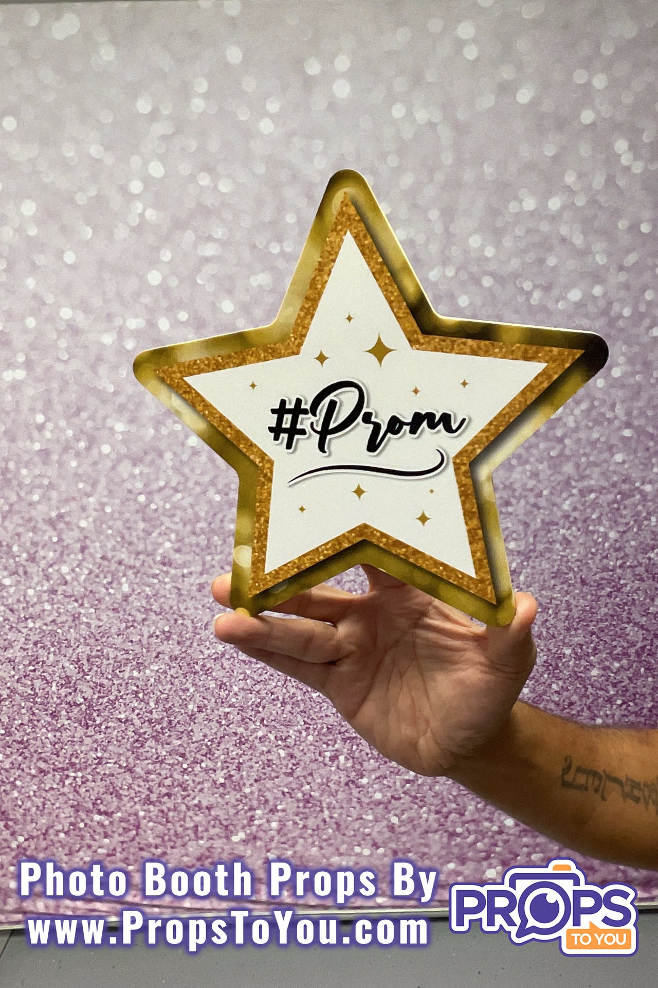 BUNDLE! Prom - 5 Double-Sided Photo Booth Props