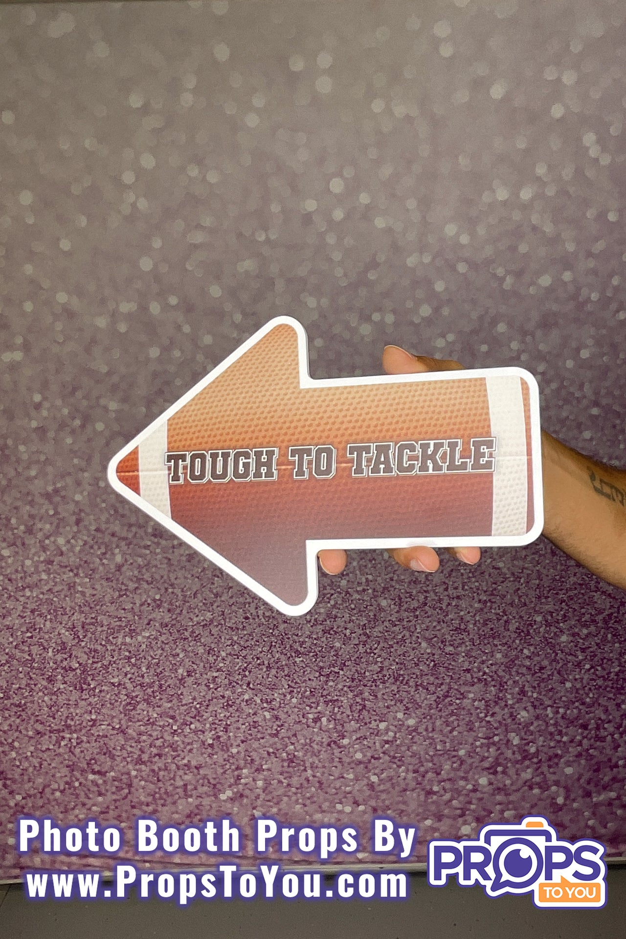 BUNDLE: Football 5 Double-Sided Photo Booth Props