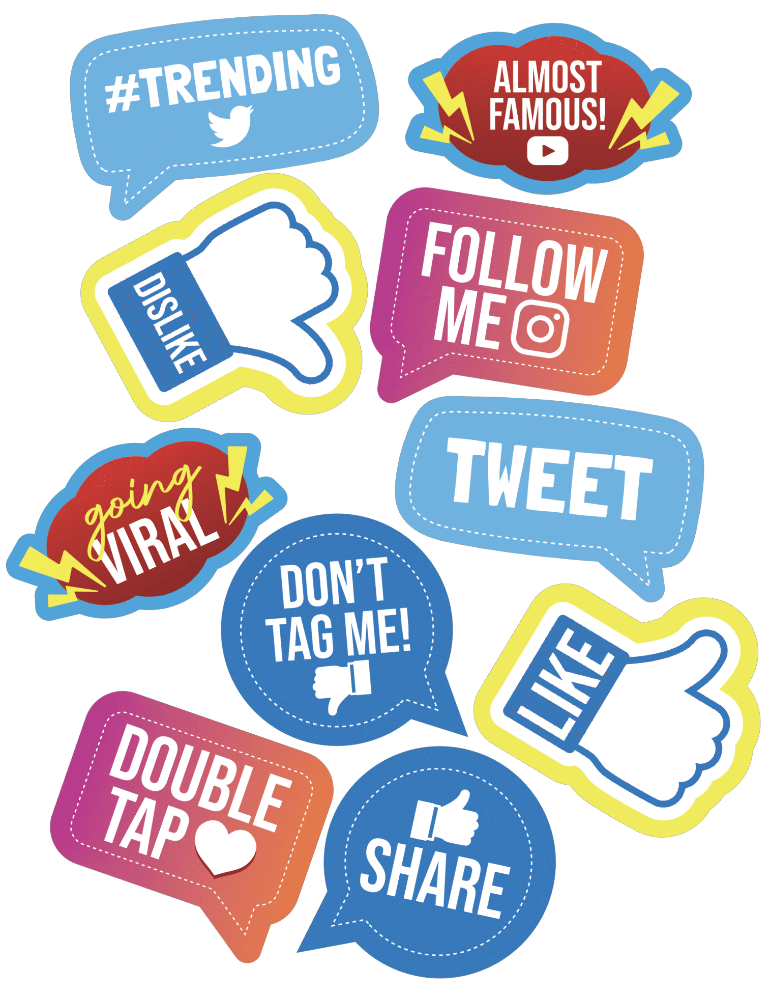 Social Props – Props To You - Photo Booth Props