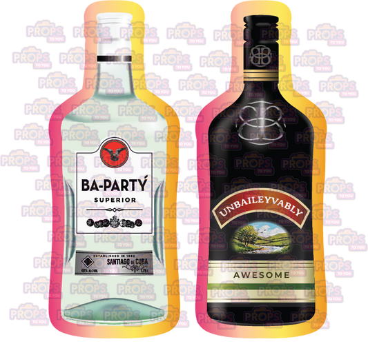 Big Props: Alcohol Bottles