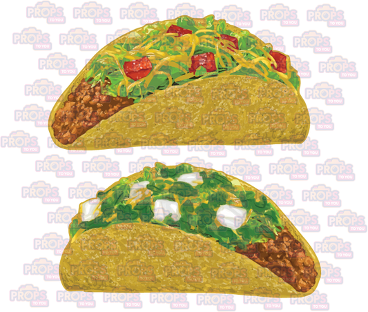 BIG Props: American/Traditional Taco Photo Booth Prop