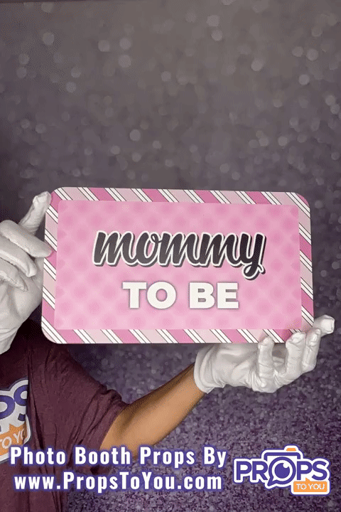 BUNDLE! Baby Shower: Girl - 5 Double-Sided Photo Booth Props