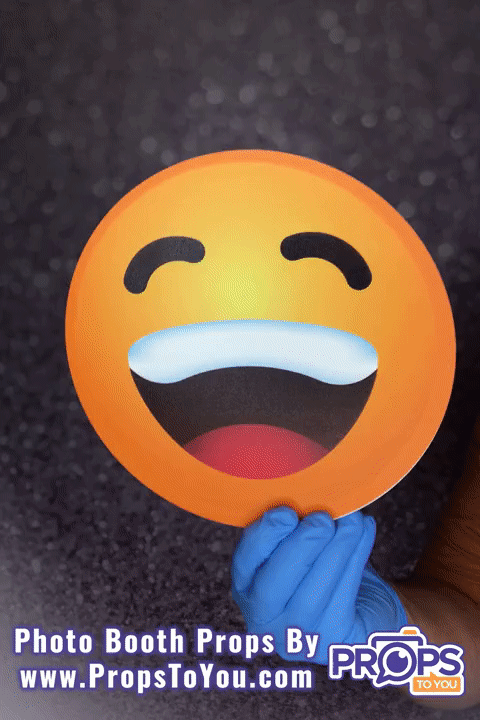 BUNDLE! Emoji Bundle - 5 Double-Sided Photo Booth Props