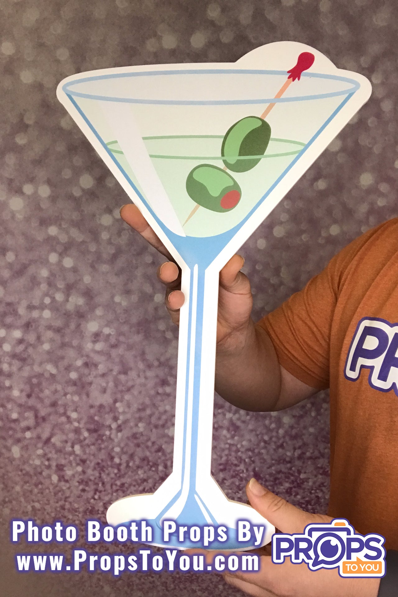 BIG Props: Cocktails! Martini/Cosmopolitan Photo Booth Prop