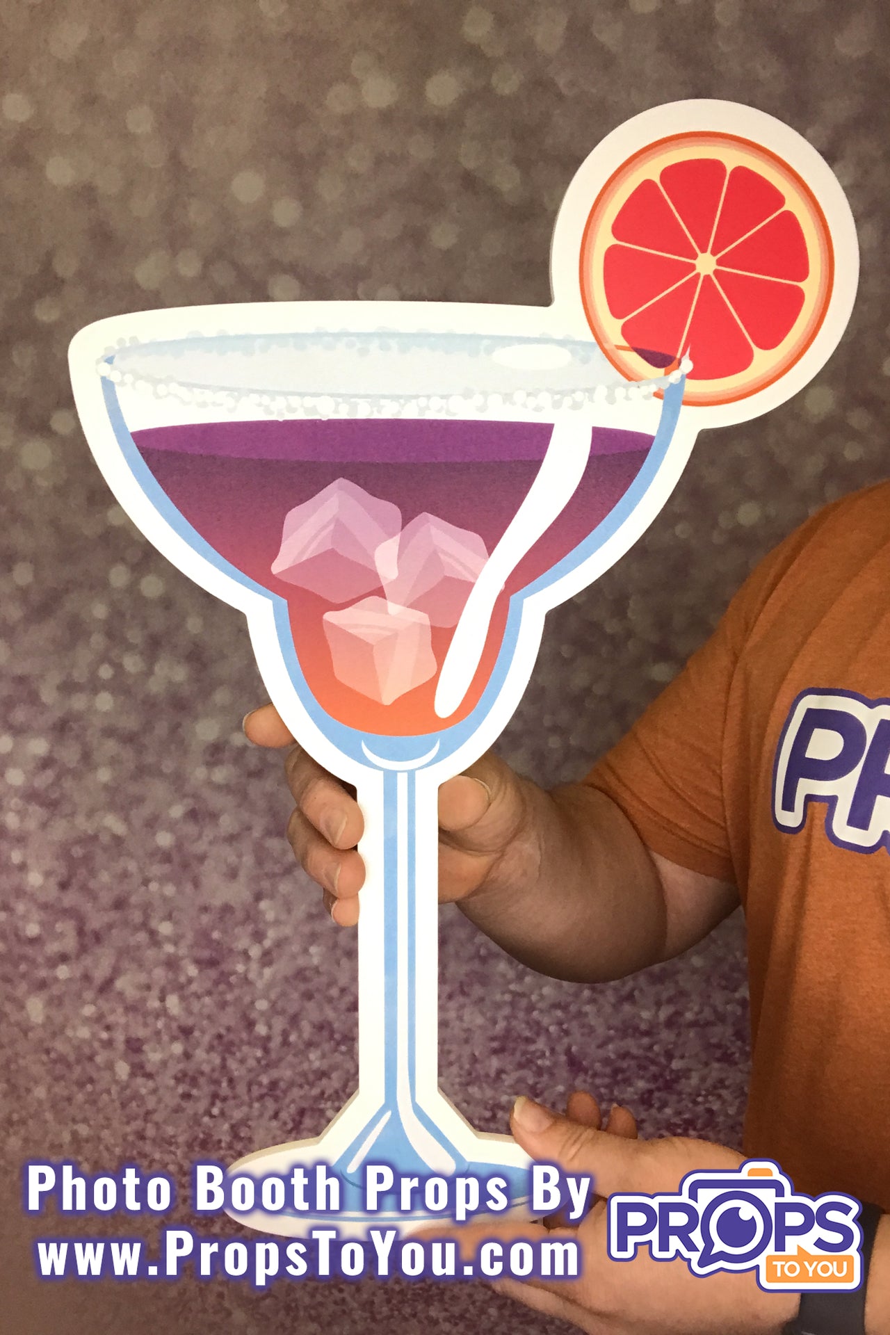 BIG Props: Cocktails! Margarita/Grapefruit Empress Photo Booth Prop