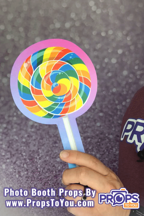 BUNDLE! Candy - 5 Double-Sided Candy-Themed Photo Booth Props